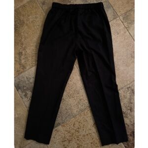 black trousers